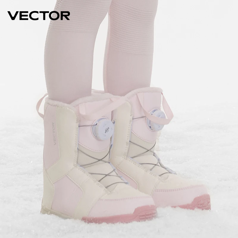 Women Shoes Vector - Professionele Kinderskischoenen Warme Waterdichte Snowboardschoenen Antislip