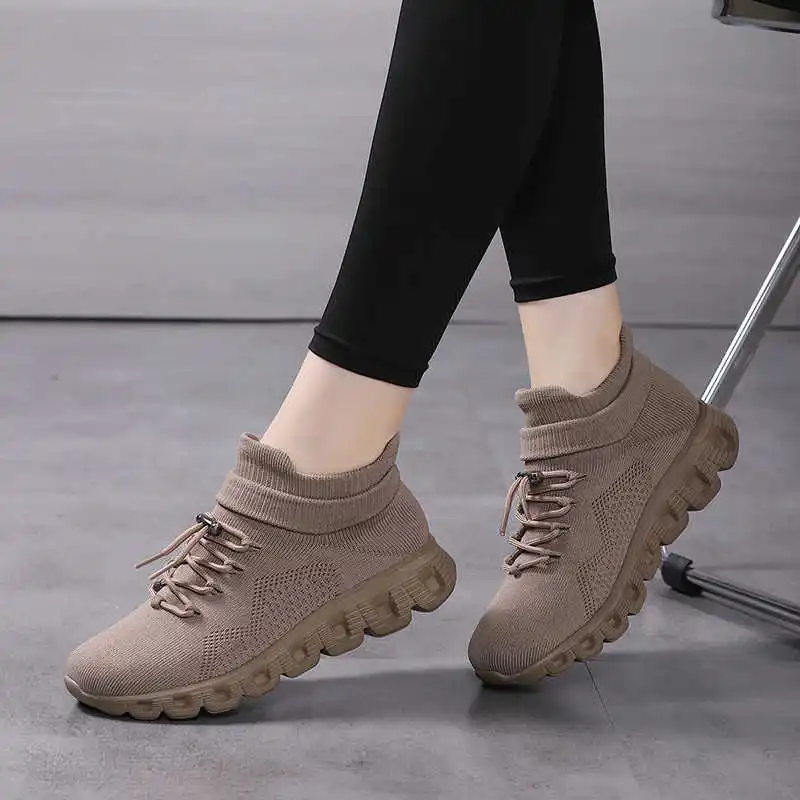 Women Shoes Tennis - Antislip snowboardlaarzen Luxe hoge hak Blauwe