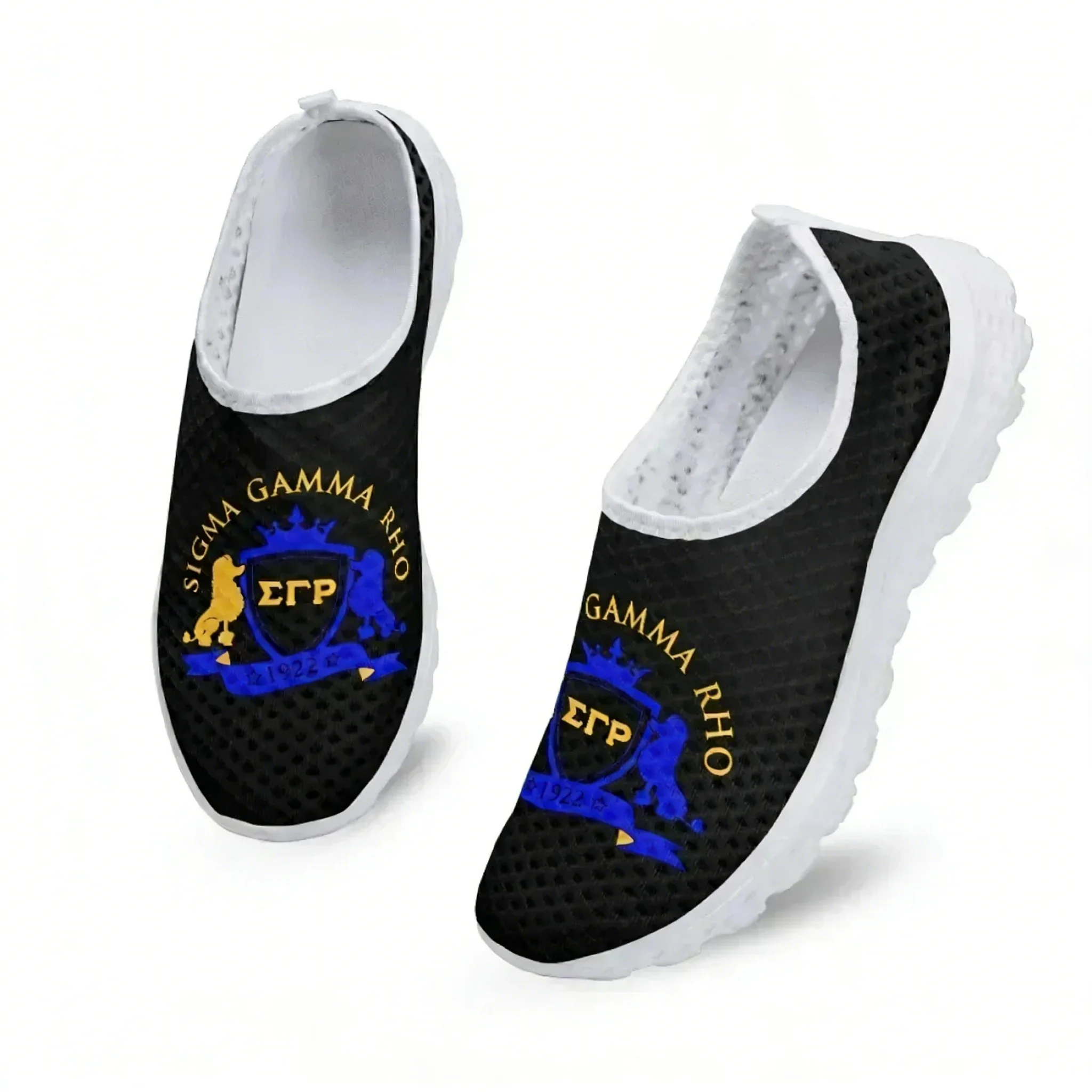 Women Shoes Tennis - Sigma Gamma Rho Poddle Mesh Hoge