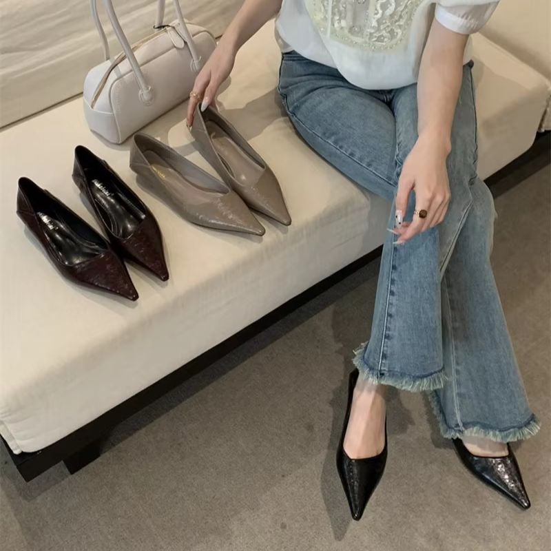 Women'S Shoes In Fashion - Dames Zomer Basic Schoenen met Puntige