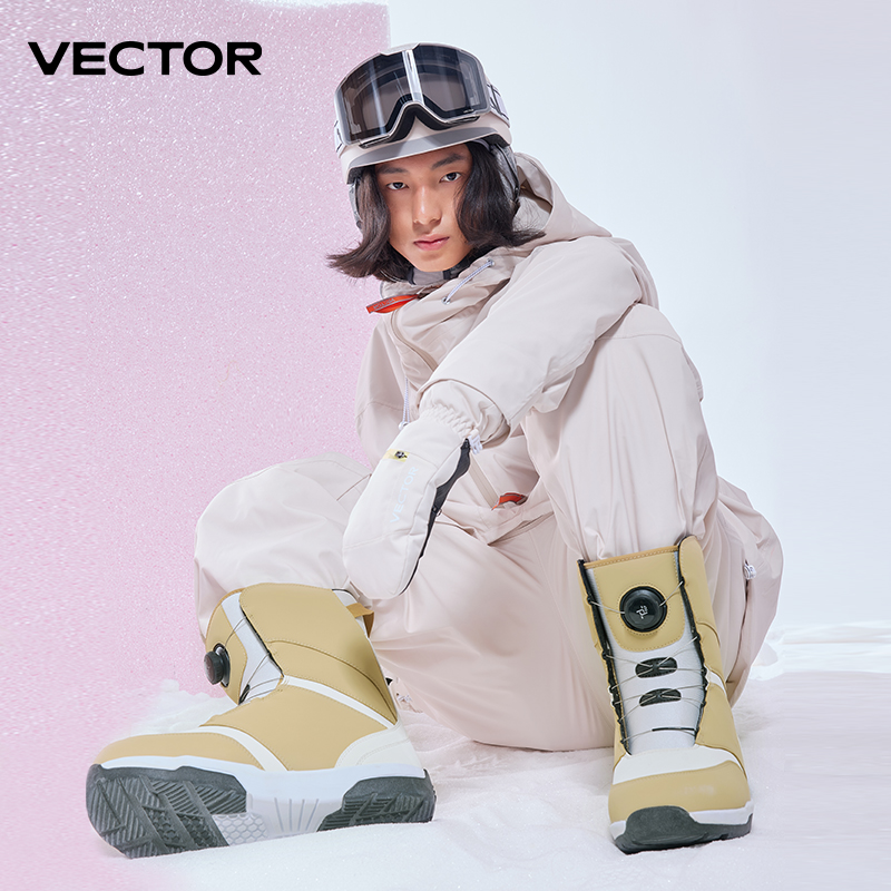 Women Shoes Vector - VECTOR Professionele dames herenskischoenen Warme waterdichte