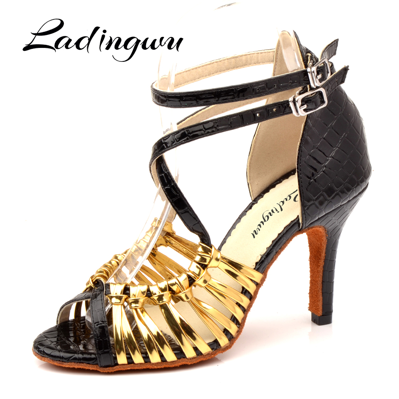 Women'S Shoes Z - Ladingwu Dansschoenen Vrouwen Krokodil textuur PU