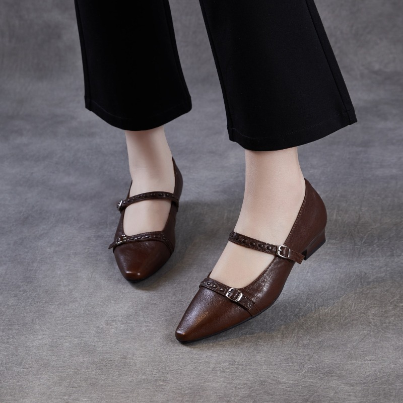 Bruin Zwart Korea Dames Flats  - Shoes For Women Flats recensie en prijs
