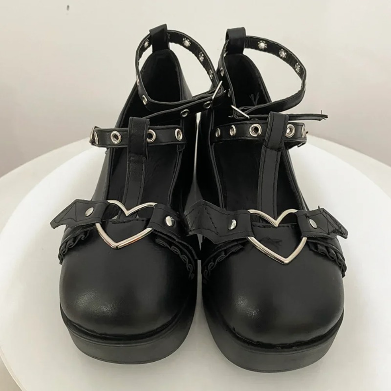 Nieuwe Zoete Hart Gesp Wiggen  - Women'S Shoes In Fashion recensie en prijs