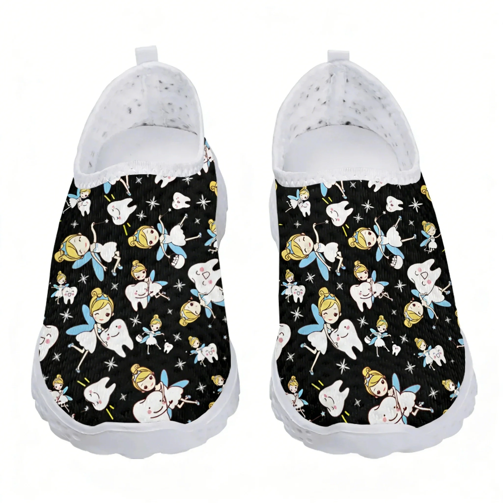 Leuke Cartoon Verpleegster Elf - Women Shoes Tennis recensie en prijs