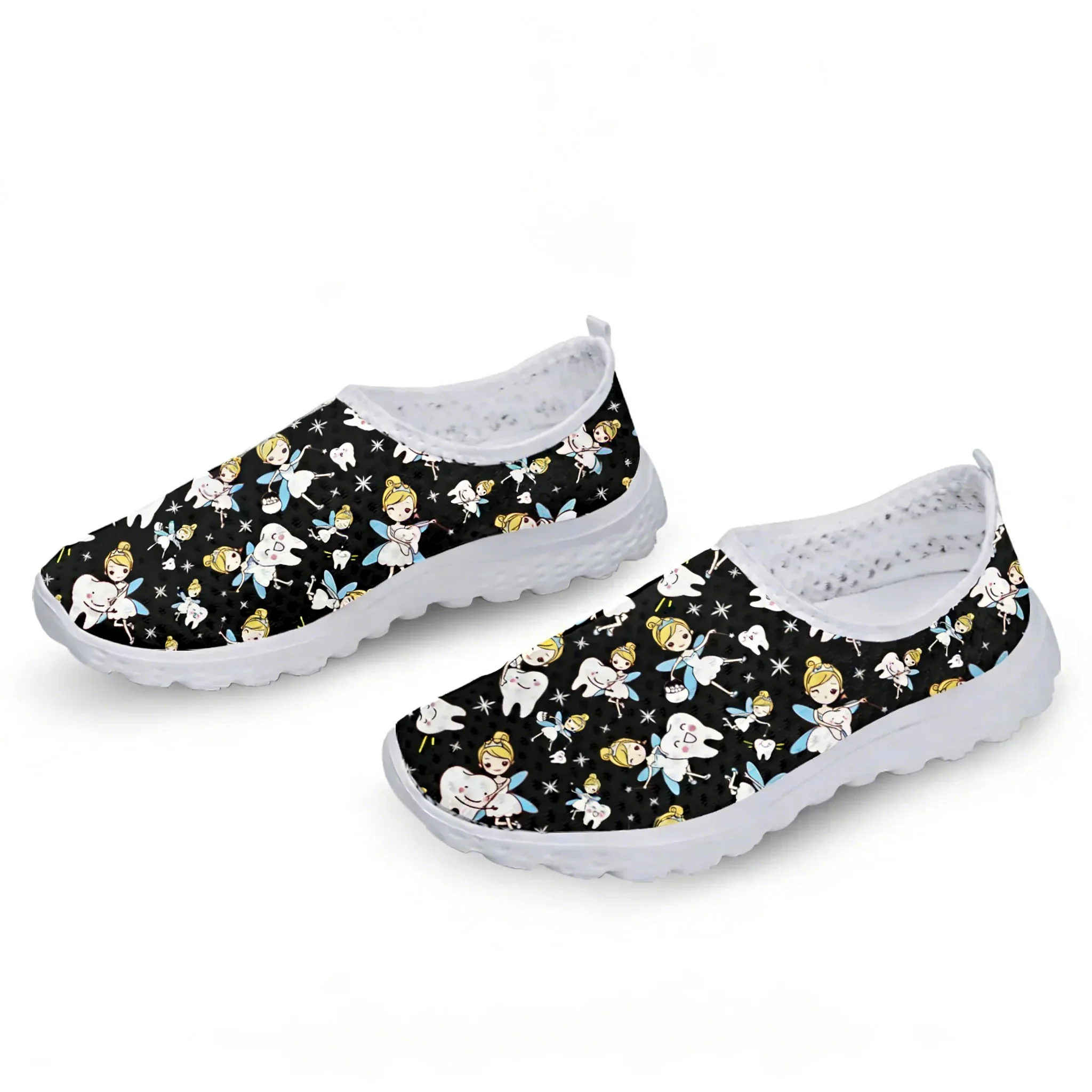 Leuke Cartoon Verpleegster Elf - Women Shoes Tennis recensie en prijs