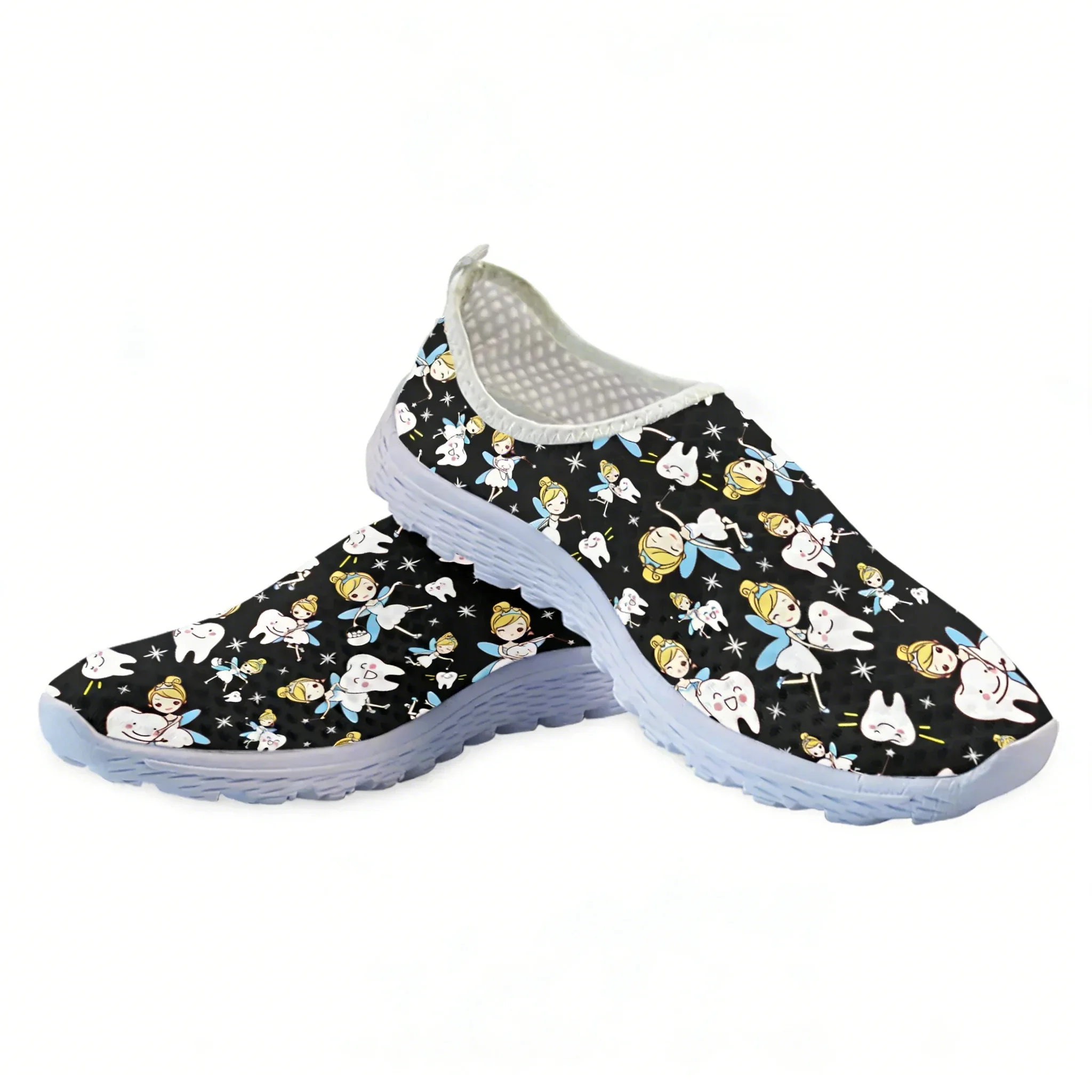 Leuke Cartoon Verpleegster Elf - Women Shoes Tennis recensie en prijs