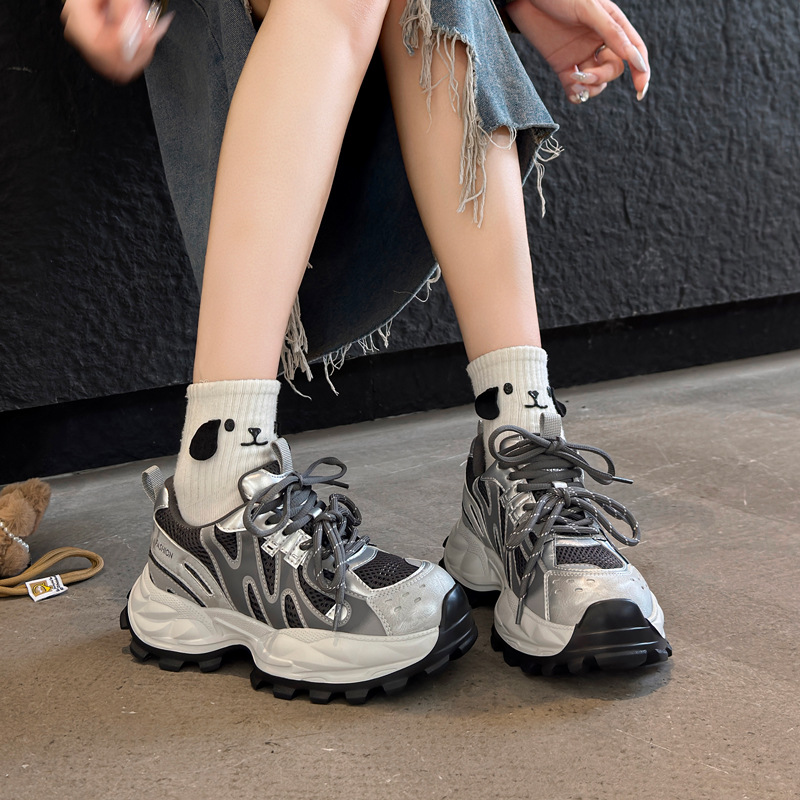 Mesh Chunky Sneakers Dames Ade - Women Shoes Tennis recensie en prijs