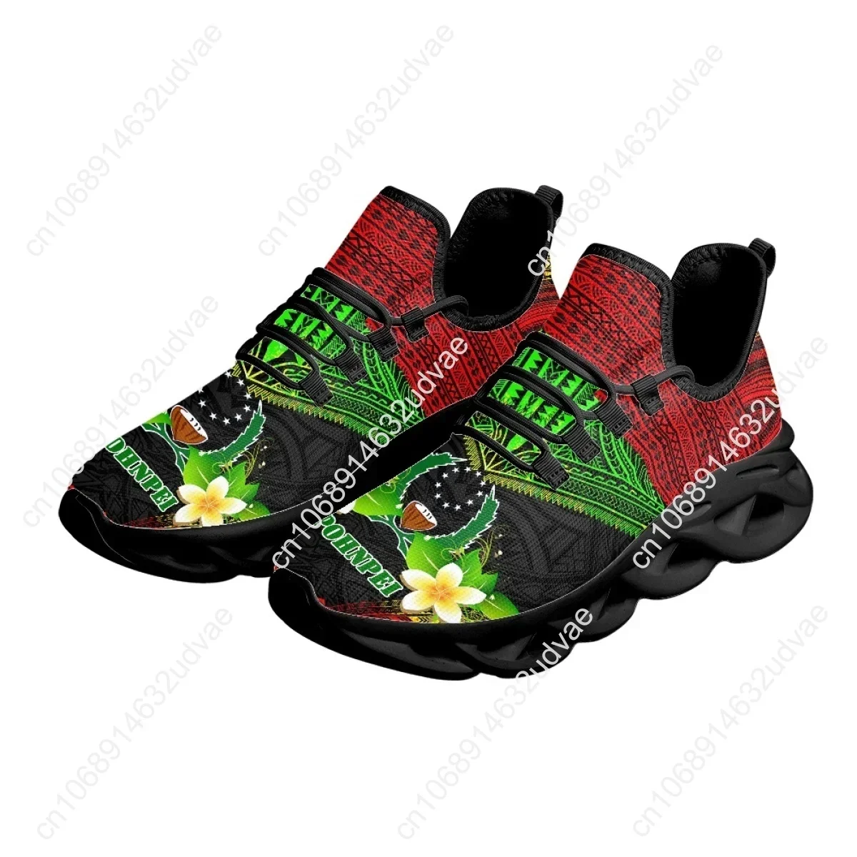 Polynesische Pohnpei Plumeria  - Women Shoes Tennis recensie en prijs