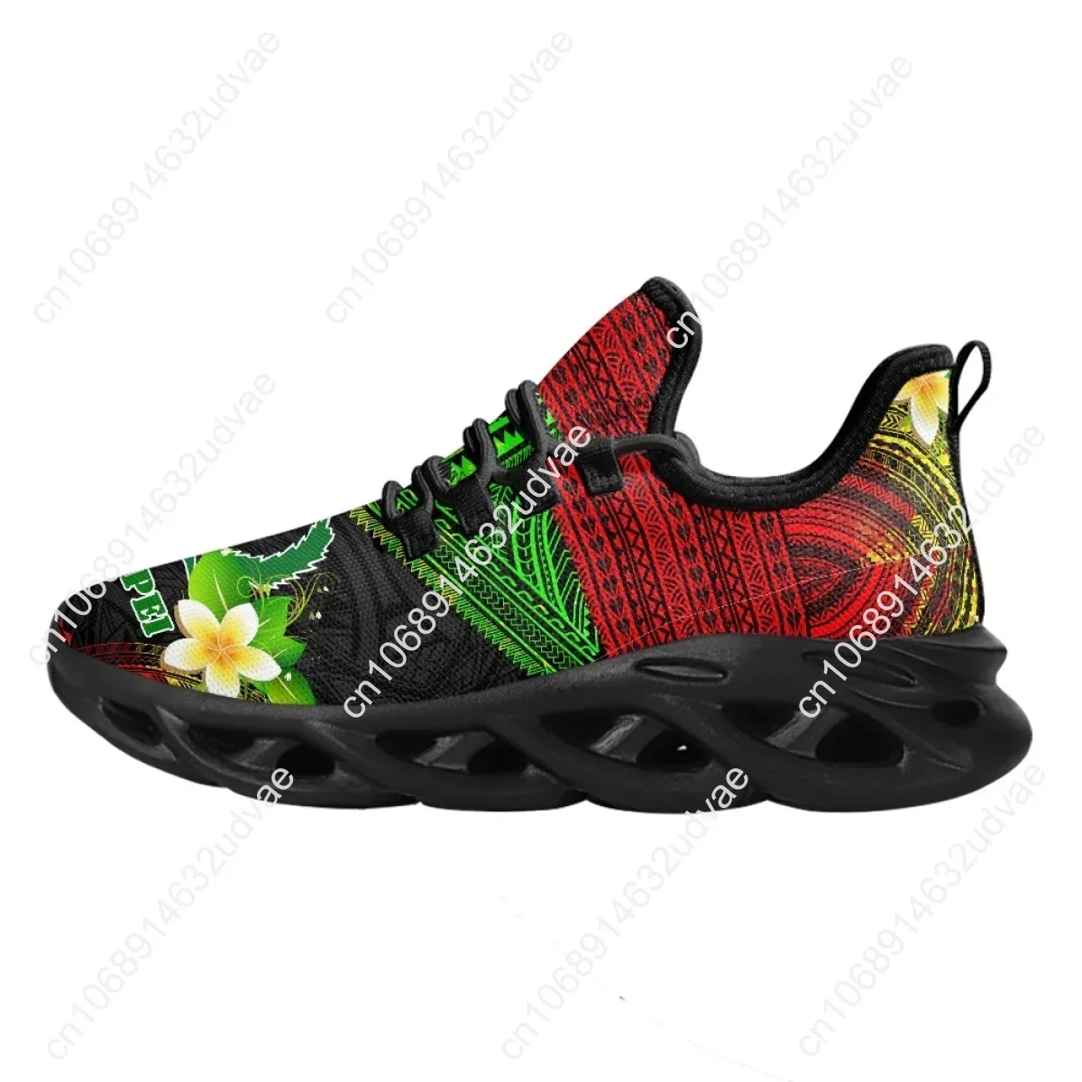 Polynesische Pohnpei Plumeria  - Women Shoes Tennis recensie en prijs