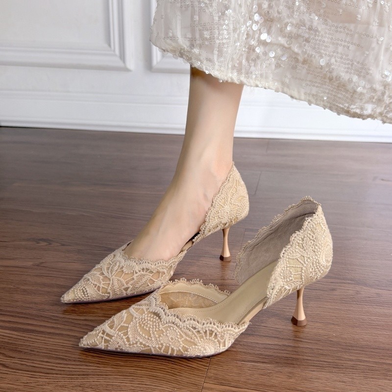 Kant Puntige Teen Hoge Hakken  - Women Shoes With Heels recensie en prijs