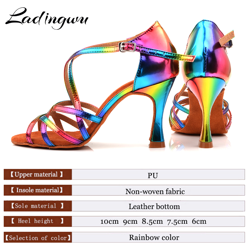 Ladingwu Dames Regenboog Kleur - Women'S Shoes Z recensie en prijs