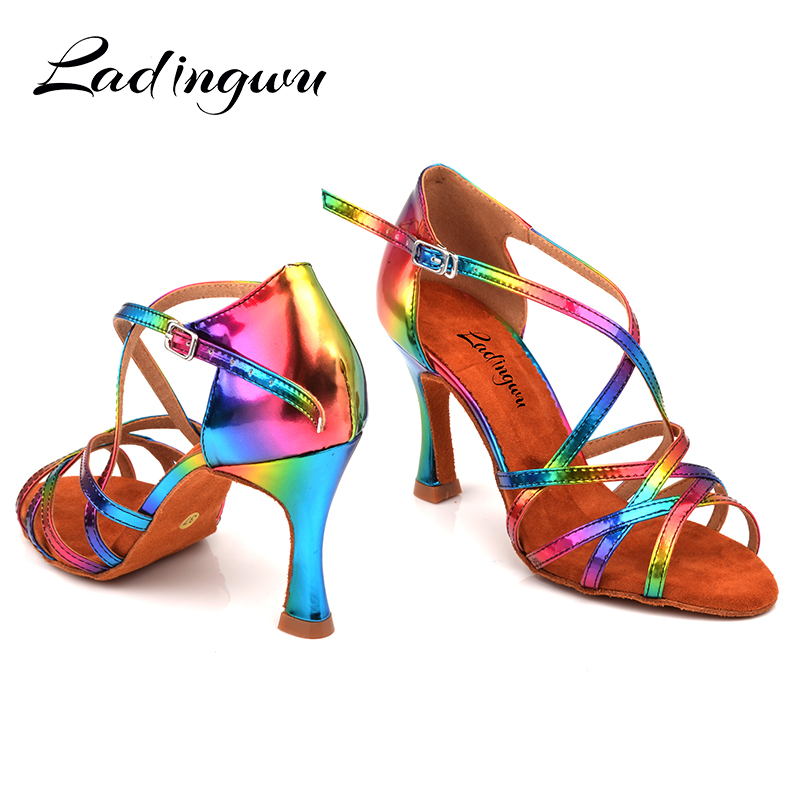 Ladingwu Dames Regenboog Kleur - Women'S Shoes Z recensie en prijs