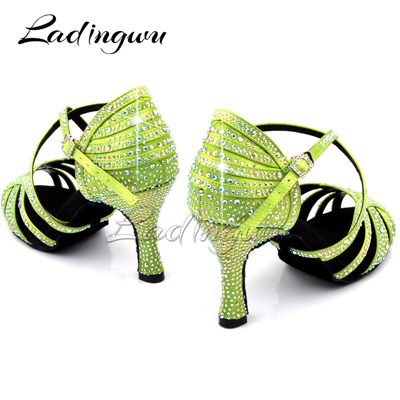Ladingwu Lichtgroen Satijn Lat - Women'S Shoes Z recensie en prijs