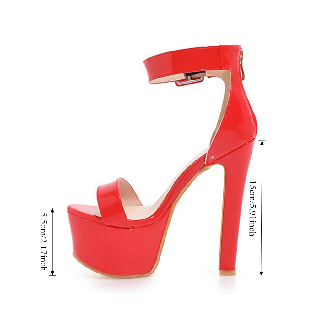 Vrouwen Lakleer Platform Stile - Women'S Shoes Z recensie en prijs